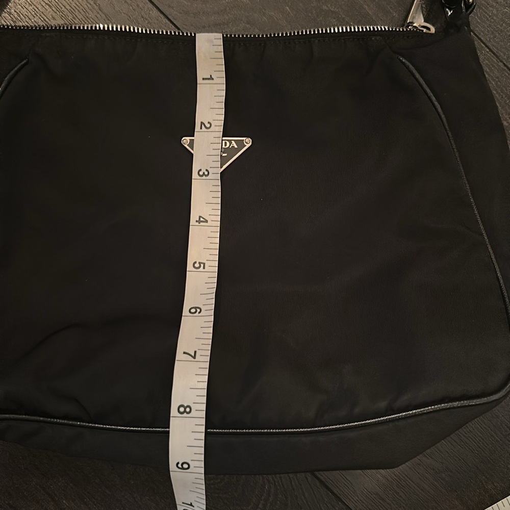 Authentic Prada Black nylon Bag inside tear - Picture 12 of 15